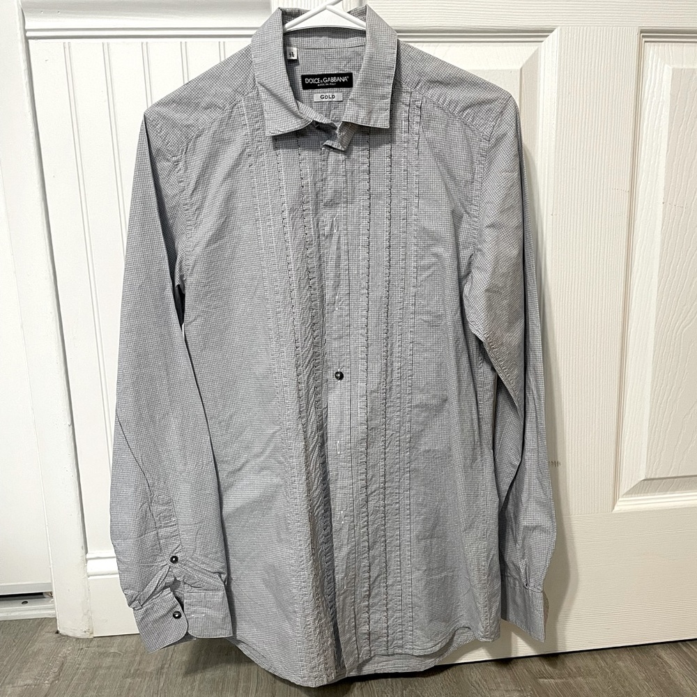 🔥SALE🔥DOLCE & GABBANA GOLD RARE CLASSIC SHIRT